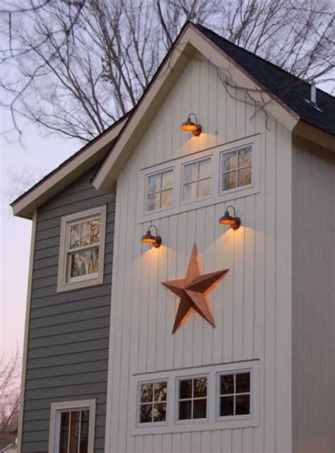 whats a metal star on a house mean|outdoor barn star on house.